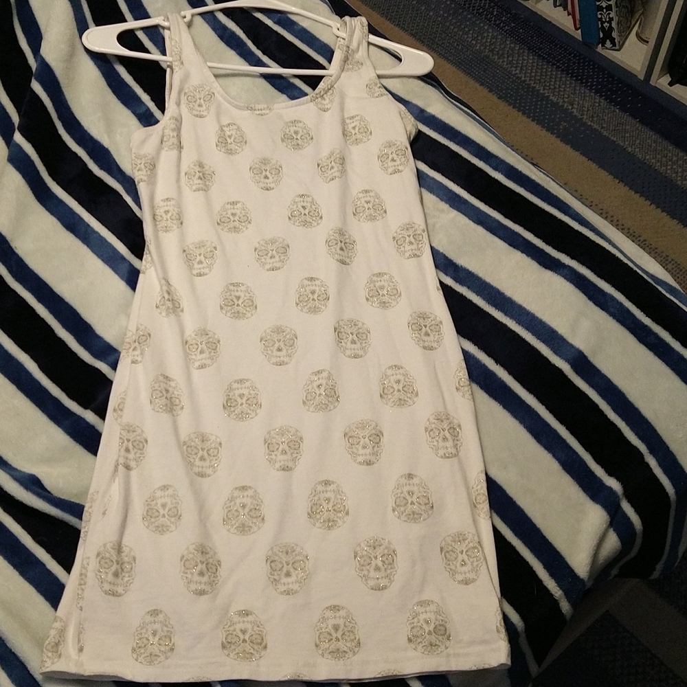 BodyCon skull dress NWOT